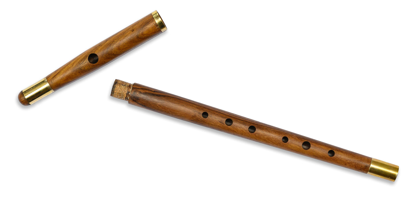 Bb FIFE ROSE WOOD TWO PART WITH BRASS RINGS