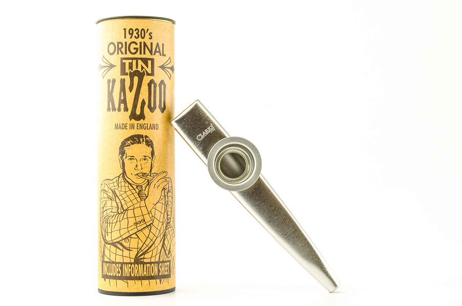 Premium Silver Coated  Kazoo in a Tube