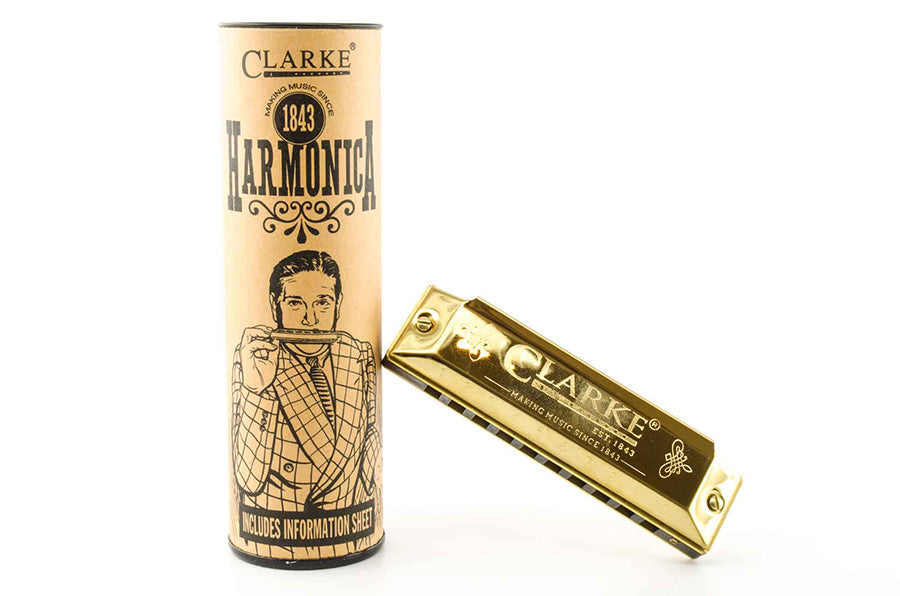 Clarke GOLD Harmonica in a Tube