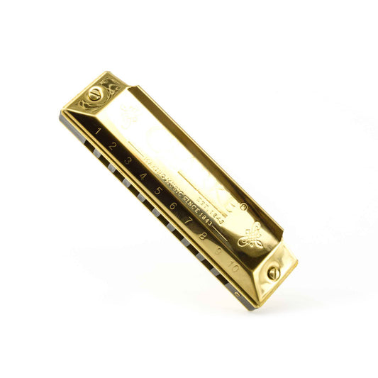 Clarke GOLD Harmonica in a Tube