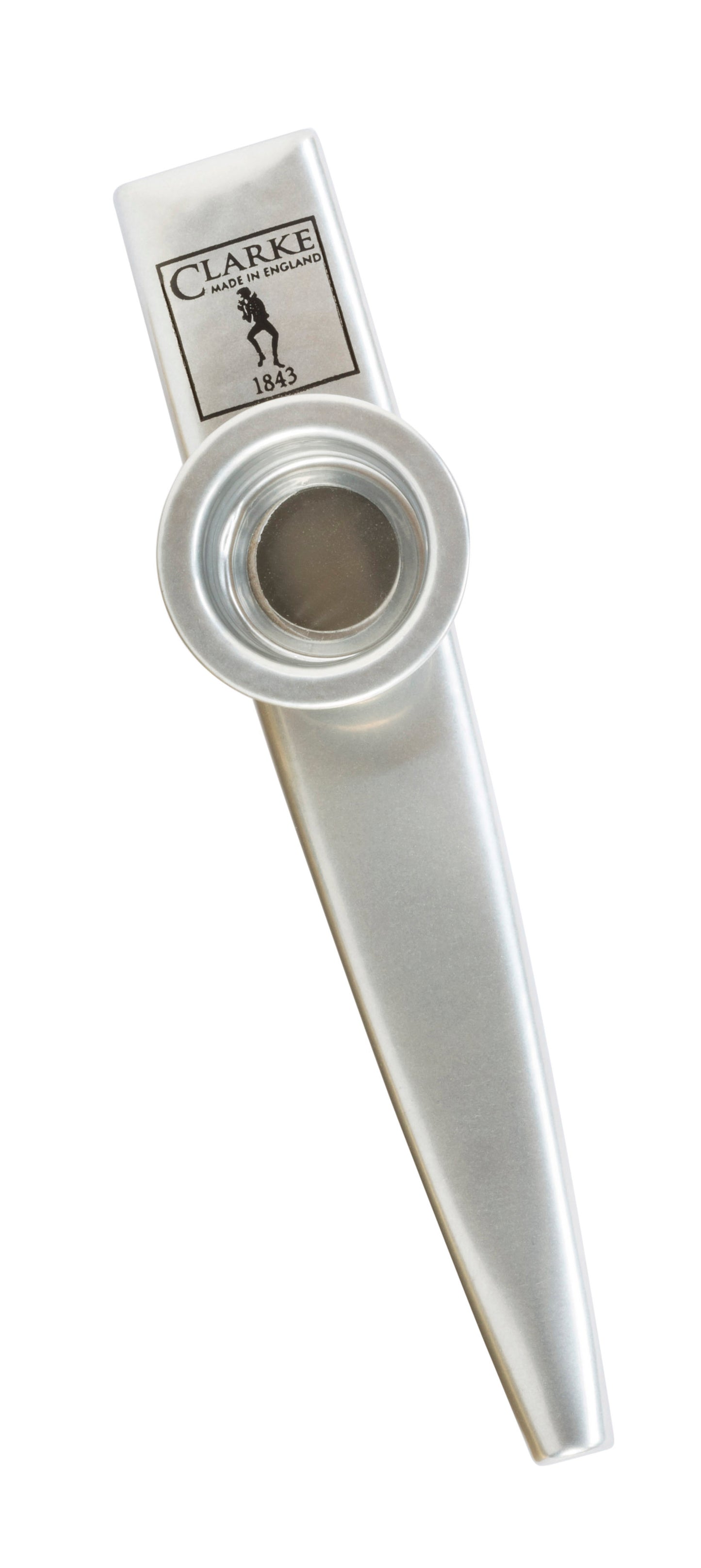 Premium SILVER Coated    Kazoo in a Christmas Display