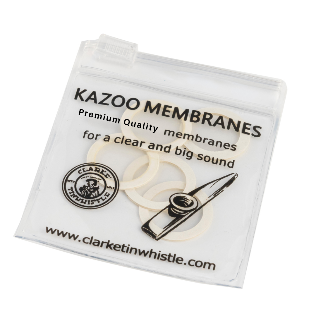 thumbnail image 2 of 1set Kazoo With 10x Membranes Adjustable Dual-tone 2 of 12