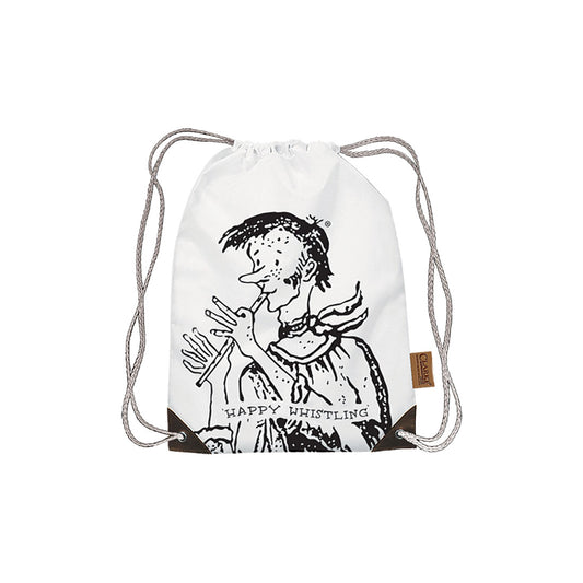 Drawstring Bag White